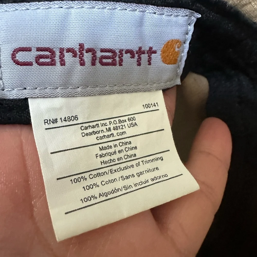 Carhartt Khaki Outdoor Hat fishing outdoor unisex - Picture 5 of 6